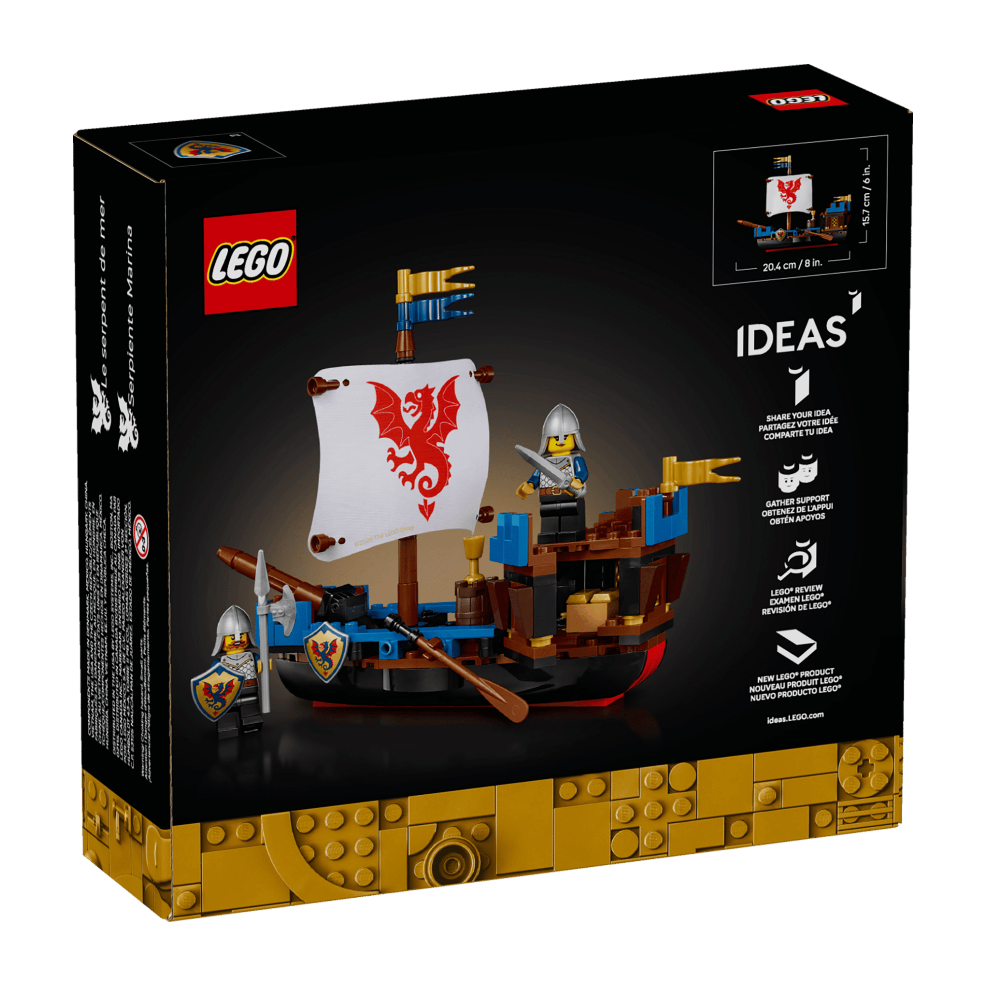 LEGO® Ideas Sea Serpent