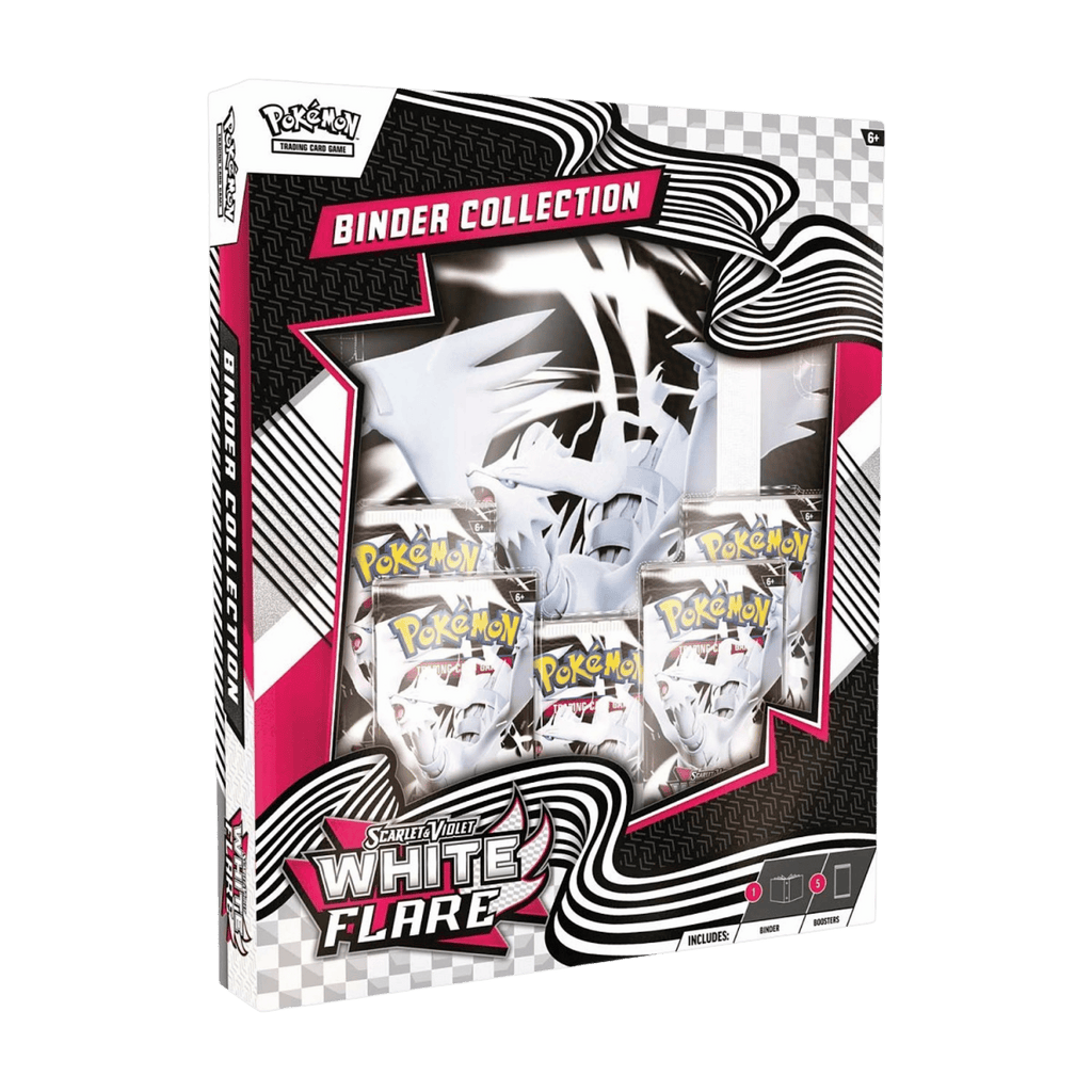 Scarlet & Violet White Flare Binder Collection