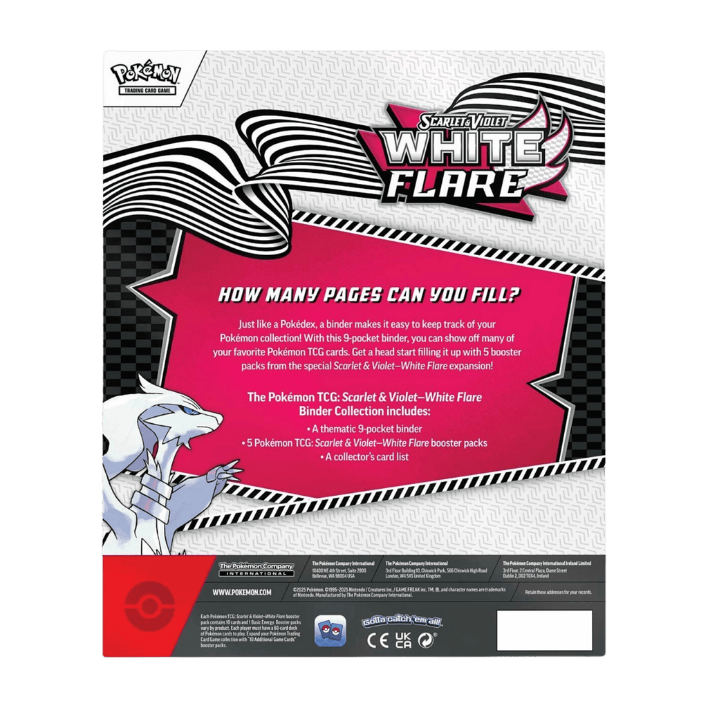 Scarlet & Violet White Flare Binder Collection
