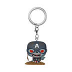 Funko® Pocket Pop! Zombie Captain America Keychain