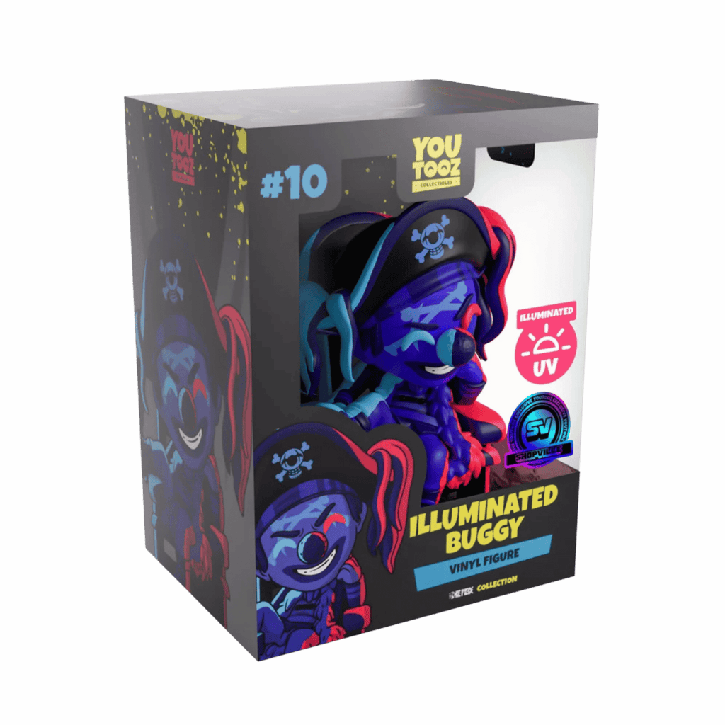 YouTooz One Piece Illuminated Buggy Shopville Exclusive LE /500